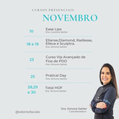 Cursos Presenciais de Novembro